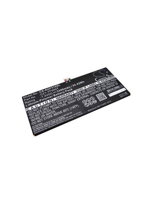 TABX-BAT-AUF510SL TABX-BAT-AUF510SL CoreParts Battery for Asus Mobile 24.42Wh Li-ion 7.4V 3300mAh, for Transformer Pad TF500T...