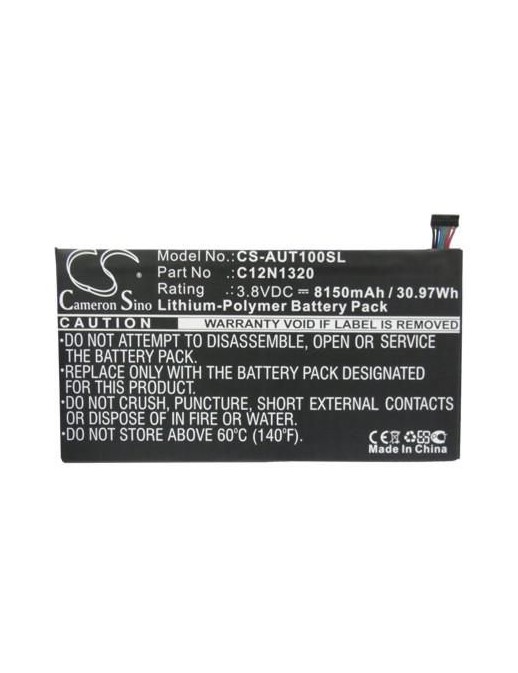 TABX-BAT-AUT100SL TABX-BAT-AUT100SL CoreParts Battery for Asus Mobile 30.97Wh Li-ion 3.8V 8150mAh, for Transformer Book T100,...