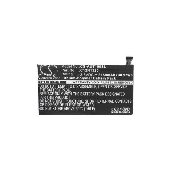 TABX-BAT-AUT100SL CoreParts Battery for Asus Mobile 30.97Wh Li-ion 3.8V 8150mAh, for Transformer Book T100, T100T, T100T TABLET,