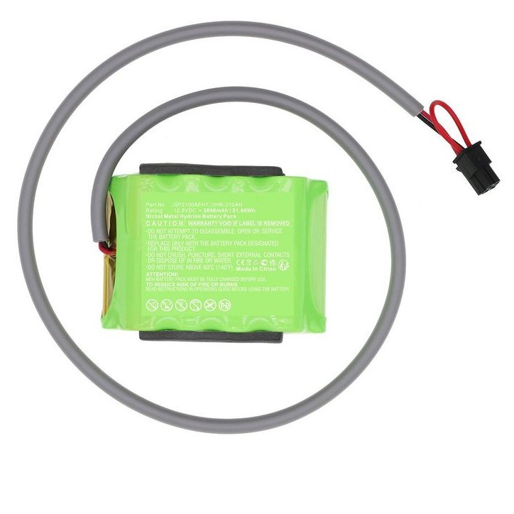 MBXSMH-BA015 CoreParts Battery for Velux Smart Home 21.60Wh Ni-MH 10.8V 2000mAh Green for Dachfenster, Integra Solar, KSX 100K, 