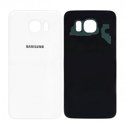 MSPP70780 CoreParts Samsung Galaxy S6 Series Back Cover White Samsung Galaxy (Mobilephone) S6 (SM-G920)