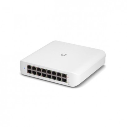 USW-LITE-16-POE USW-LITE-16-POE Ubiquiti 16 x Gigabit LAN (8 x PoE), Layer 2, 16 Gbps, 1.2 kg, White 835566
