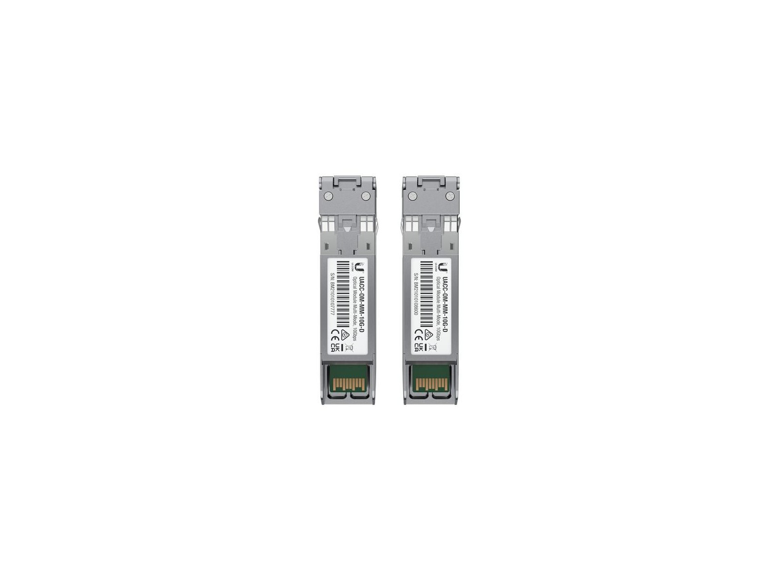 UACC-OM-MM-10G-D-2 UACC-OM-MM-10G-D-2 Ubiquiti LC, 850nm, 10Gbps, 0.8W, 300m 835616 Metal