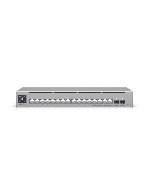 USW-PRO-MAX-16 USW-PRO-MAX-16 Ubiquiti 50W, 4 x 2.5 GbE RJ45, 12 x GbE RJ45, 2 x 10G SFP, Layer 3, SGCC steel 19057 CE/Federa...