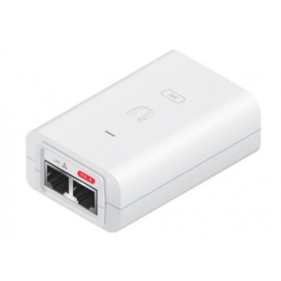 POE-24-30W-G-WH POE-24-30W-G-WH Ubiquiti 100-240AC, 50/60Hz, 30W, 80+%, 65 kHz, Pins 4, 5 (+) and Pins 7, 8 (-) POE-24-30W-G-WH