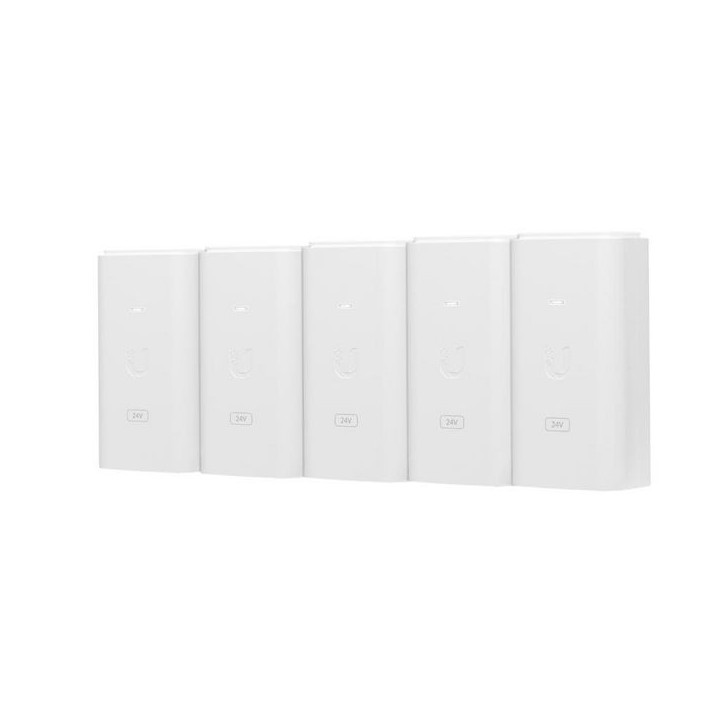 POE-24-12W-5P Ubiquiti PoE Injector, 24VDC, 12W