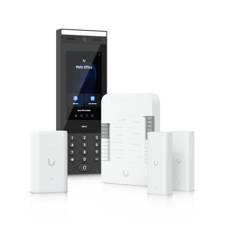 UA-SK-GATE Ubiquiti Gate Access Starter Kit, 5x 10/100/1000 Base-T, PoE++, 50V DC, 1.2A UA-SK-Gate-EU