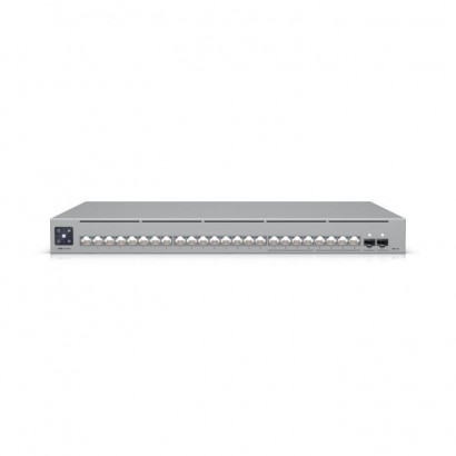 USW-PRO-MAX-24 Ubiquiti 50W, 8 x 2.5 GbE RJ45, 16 x GbE RJ45, 2 x 10G SFP+, SGCC steel, 442.4 x 325 x 43.7 mm (17.4 x 12.8 x 1.7