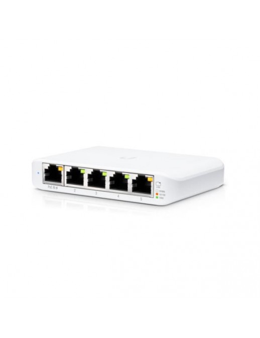 USW-FLEX-MINI Ubiquiti 5x 10/100/1000, RJ-45, 2.5 W, 107.16 x 70.15 x 21.17 mm, 150 g(EU PSU ONLY) 820639