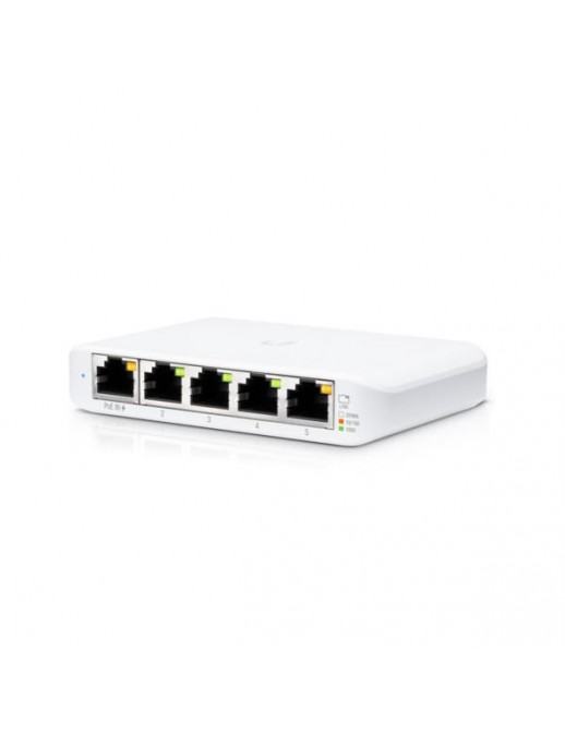 USW-FLEX-MINI USW-FLEX-MINI Ubiquiti 5x 10/100/1000, RJ-45, 2.5 W, 107.16 x 70.15 x 21.17 mm, 150 g(EU PSU ONLY) 820639
