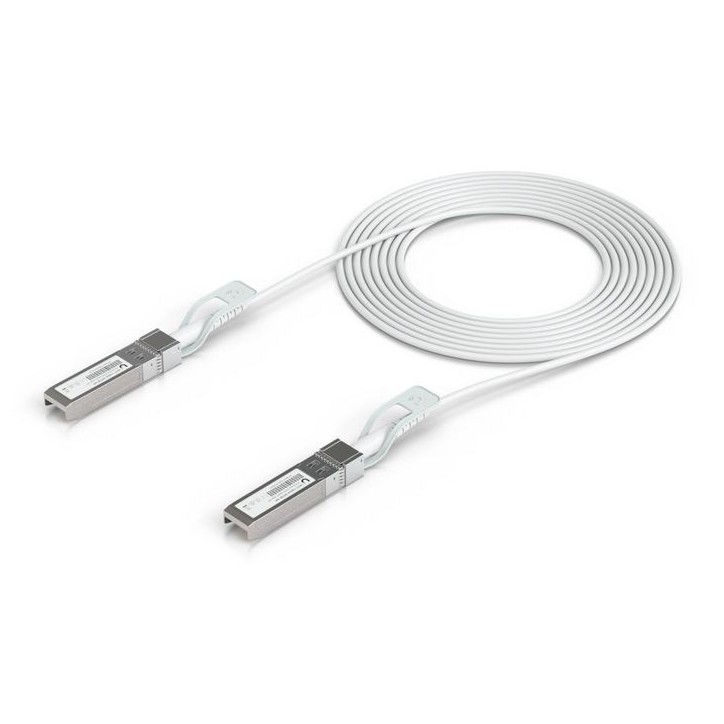 UACC-UPLINK-SFP28-3M Ubiquiti Uplink Cable, SFP28 to SFP28, PVC, white, 3 m