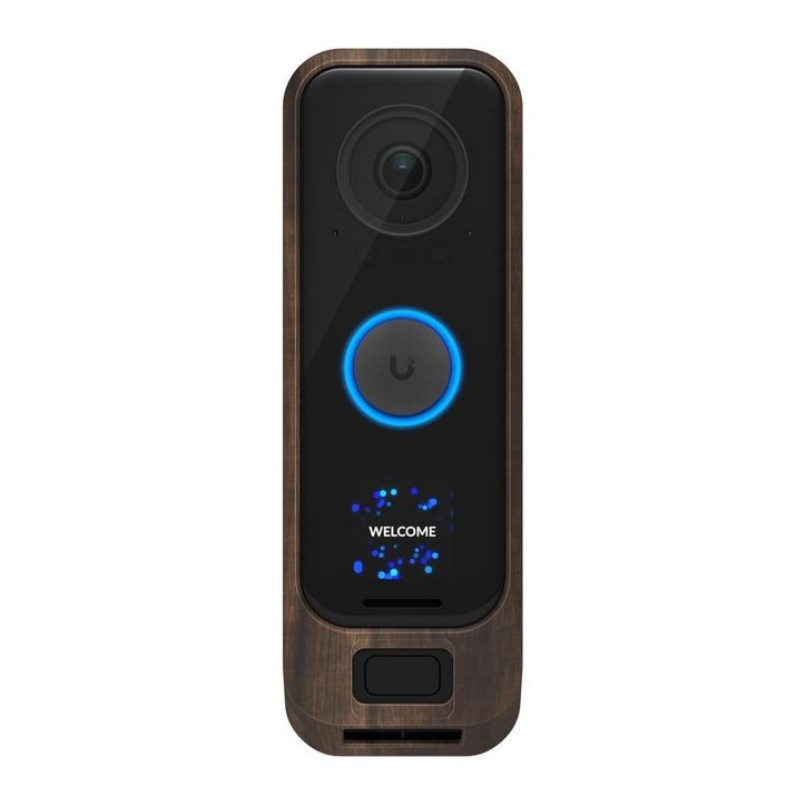 UACC-G4-DB-PRO-COVER-WOOD Ubiquiti For G4 Doorbell Pro/Doorbell Pro PoE, Polycarbonate G4 Doorbell Pro, Doorbell Pro PoE