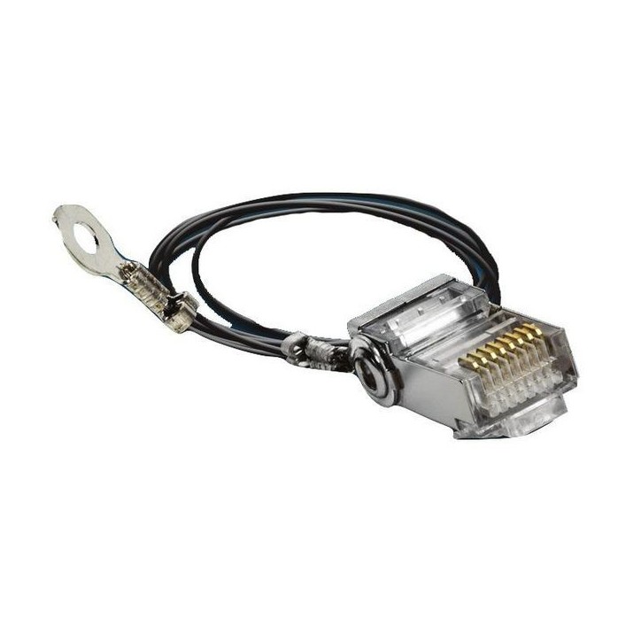 TC-GND Ubiquiti Outdoor Shielded Ethernet Cable, 20 Pieces per Box, Black