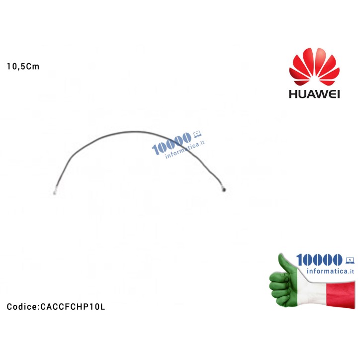 Cavo Antenna Coassiale Coaxial Flex Cable HUAWEI P10 Lite [10,5 Cm]