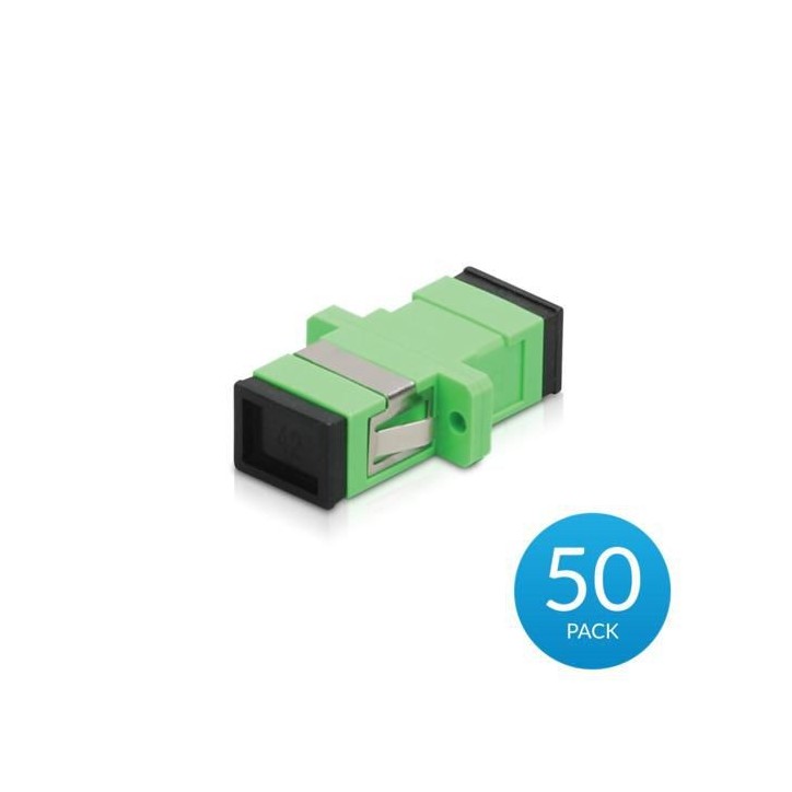 UF-ADAPTER-APC-50 Ubiquiti UFiber APC Adapter, SC/APC to SC/APC, Simplex, SM