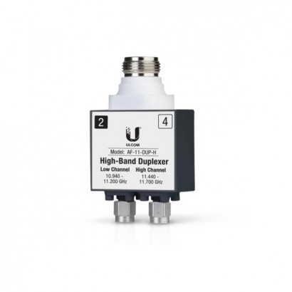 AF-11-DUP-H AF-11-DUP-H Ubiquiti Low 10.940 – 11.200 GHz, high 11.440 – 11.700 GHz