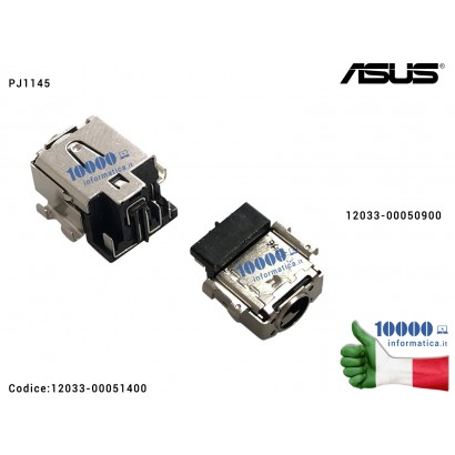 Connettore di Alimentazione DC Power Jack PJ1145 ASUS ZenBook Pro 14 UX450 UX480 UX550 UX580 UX450F UX480F UX580F UX550F