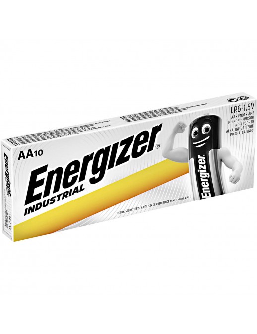 AA10-ENER Energizer Industrial 10 Batterie AA Stilo LR6 1.5V