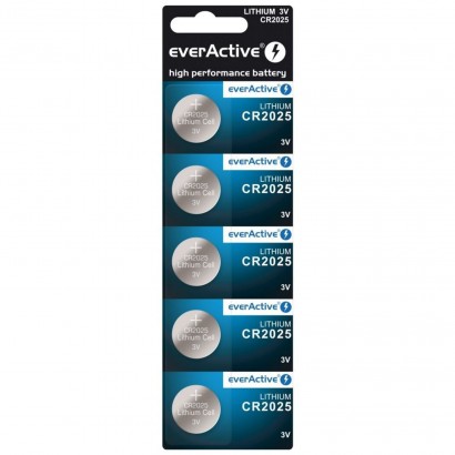 CR2025-EVER CR2025-EVER Everactive 5 Batterie Tampone Al Litio CR 2025 3V Features XBT