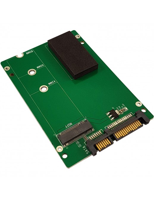 LC-Power Adattatore Convertitore Da M.2 SATA a SATA LC-ADA-M2-NB-SATA