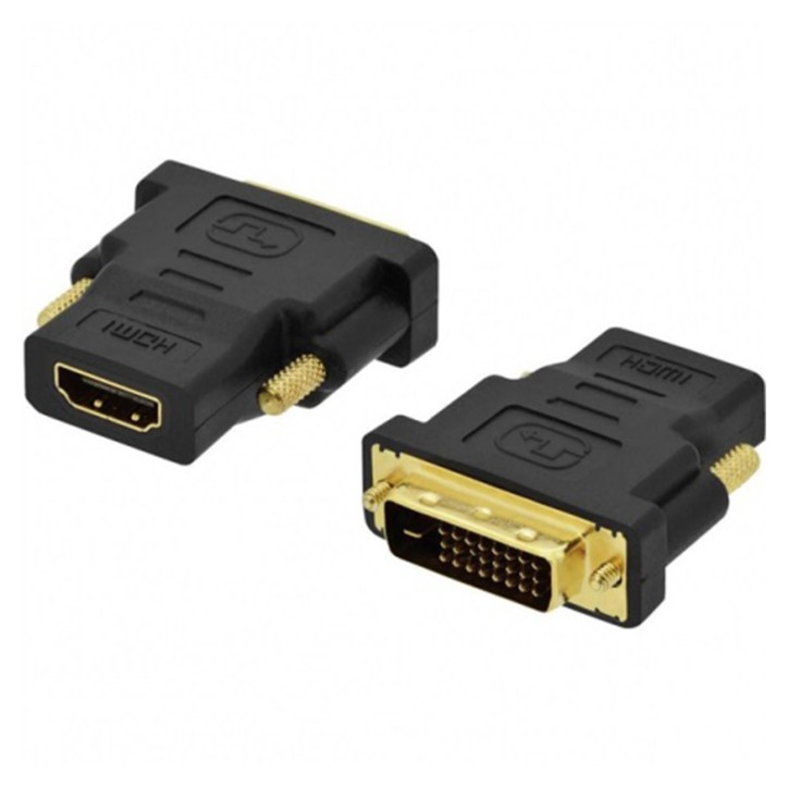 DVI-HDF LinQ Adattatore Video da DVI-D (24+1) Maschio a HDMI Femmina