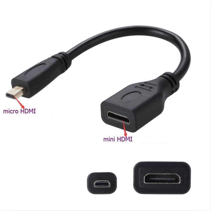 HD-C4320 LinQ Adattatore Video da Micro HDMI Maschio a Mini HDMI Femmina