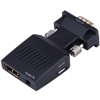 LinQ Adattatore Video da VGA Maschio a HDMI Femmina
