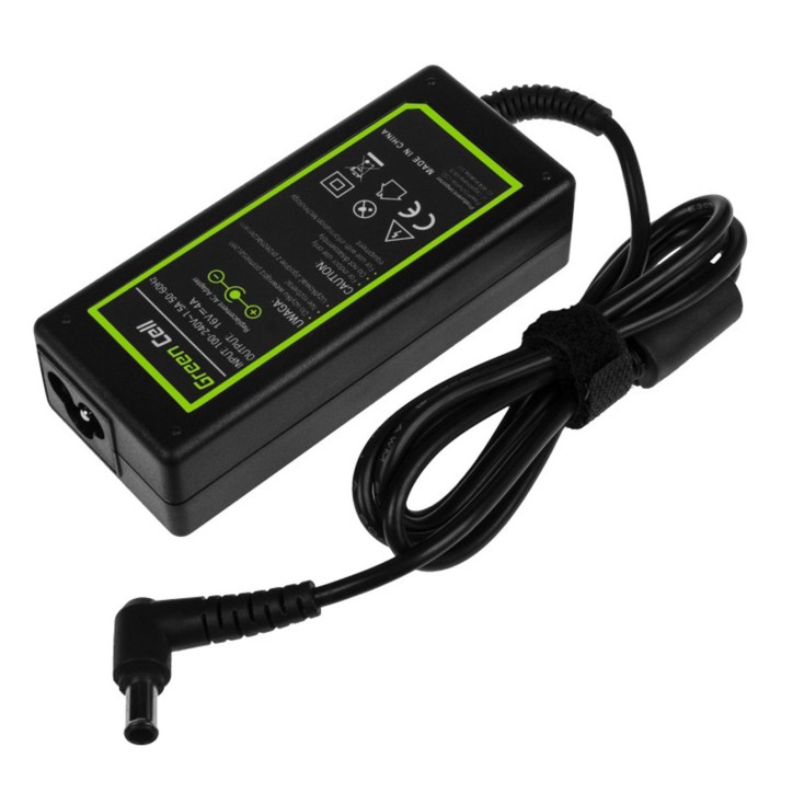 AD121 Alimentatore Compatibile Per Notebook Sony Vaio 64W 16V 4A / 6.5mm - 4.4mm