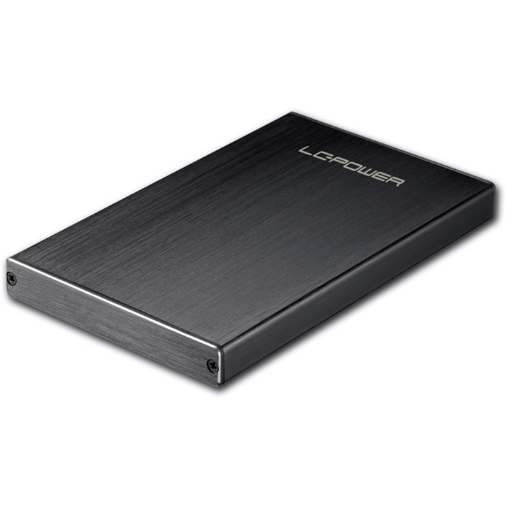 LC-25U3-BECRUX-C1 LC-Power Box Esterno Per Hard Disk 2.5" SATA USB 3.1 Type C LC-25U3-BECRUX-C1