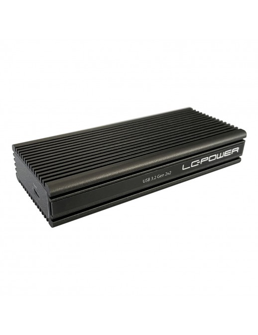 LC-Power Box Esterno Per SSD NVMe M.2 USB Type C Gen 2x2LC-M2-C-NVME-2X2