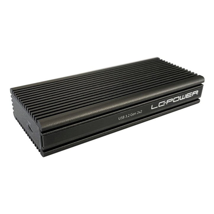 LC-M2-C-NVME-2X2 LC-Power Box Esterno Per SSD NVMe M.2 USB Type C Gen 2x2LC-M2-C-NVME-2X2