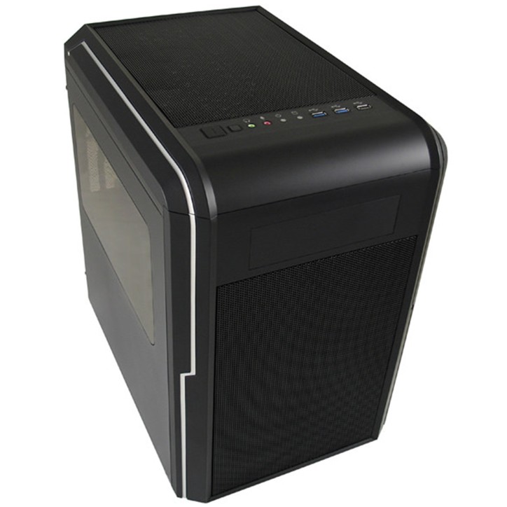 LC-977MB-ON LC-Power Case Micro ATX 977MB Big Block Nero LC-977MB-ON