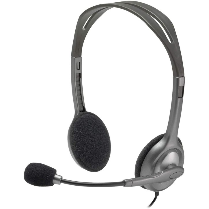 Logitech H110 Cuffie Headset Stereo con Microfono