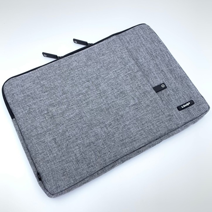 L50-GREY LinQ Custodia Tasca Fodera Notebook 14" Grigia L50
