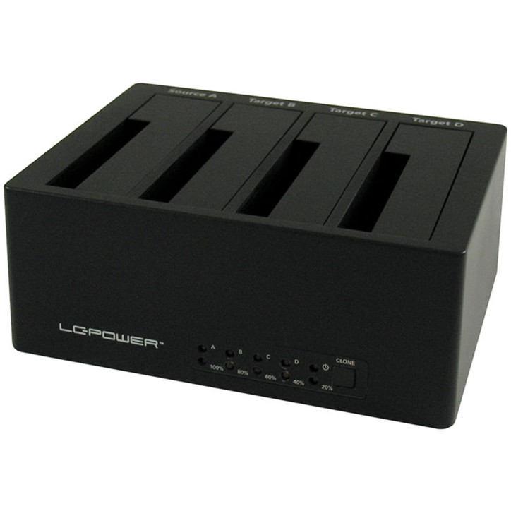 LC-DOCK-U3-4B LC-Power Docking Station Hard Disk 4 Slot USB 3.0 LC-DOCK-U3-4B