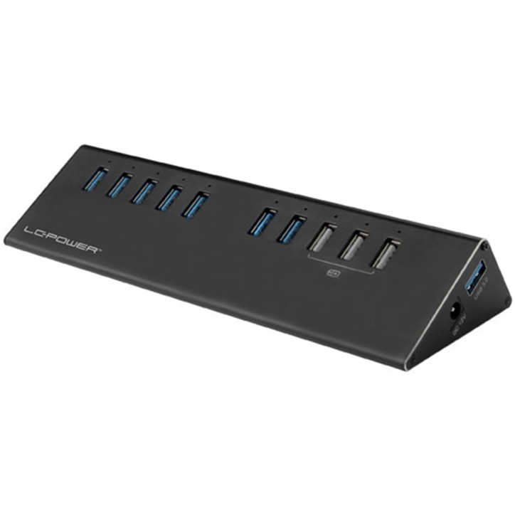 LC-HUB-ALU-2B-10 LC-Power Docking Station HUB USB 3.0 HUB-ALU-2B-10