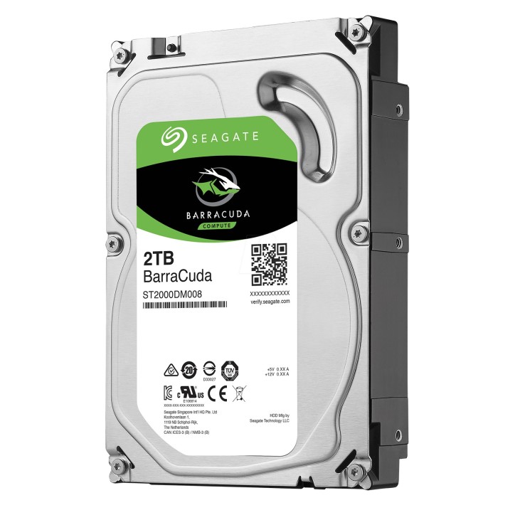 ST2000DM008 Seagate Barracuda Hard Disk 2TB SATA III 3.5" ST2000DM008