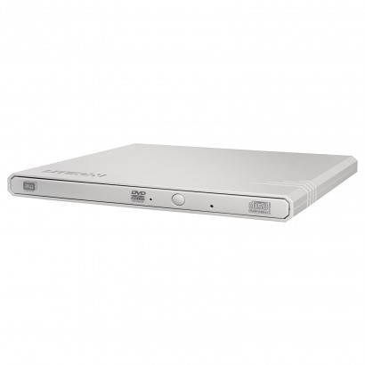LiteOn EBAU108-21 Masterizzatore DVD-RW Esterno USB 2.0 Slim Bianco