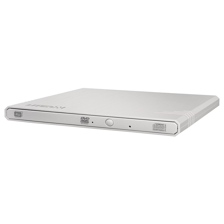 EBAU108-21 LiteOn EBAU108-21 Masterizzatore DVD-RW Esterno USB 2.0 Slim Bianco