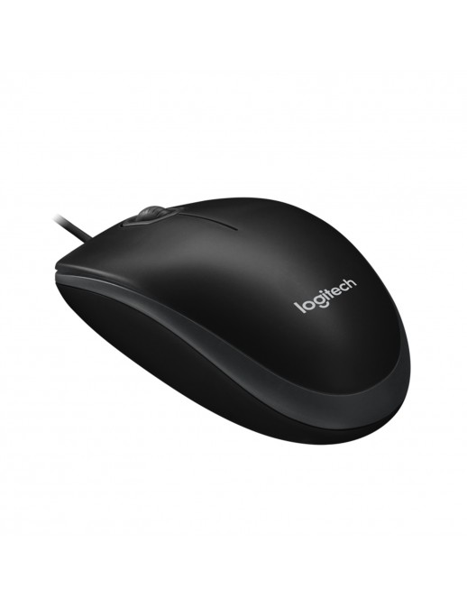 Mouse USB Logitech B100 3 Pulsanti Nero 1,8 Metri