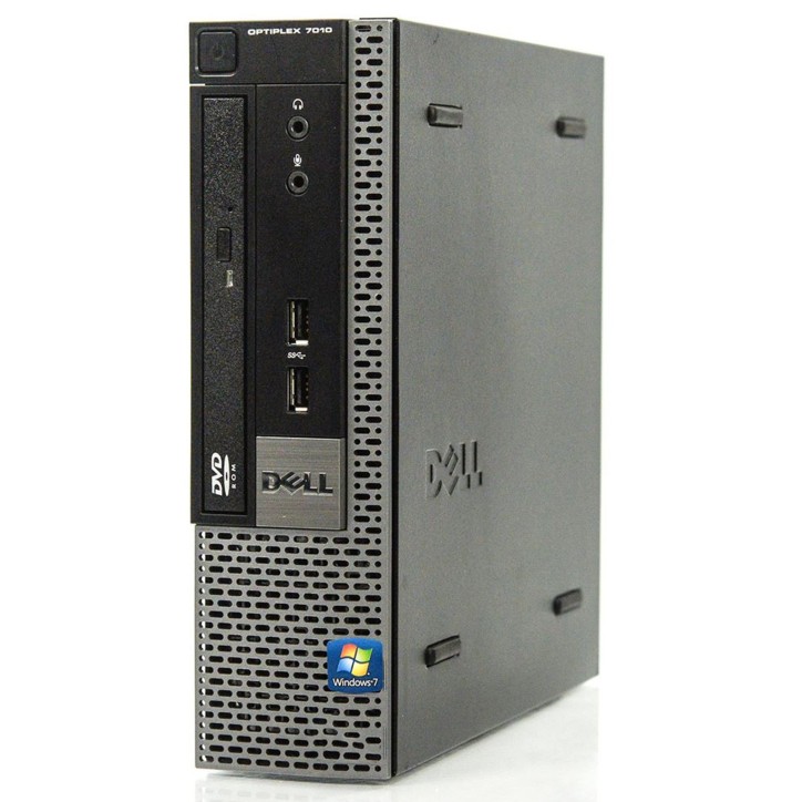 DELL7010-USFF-I5 Dell Optiplex 7010 USFF Computer Intel i5-3470S Ram 8GB SSD 240GB DVD-ROM (Ricondizionato Grado A)