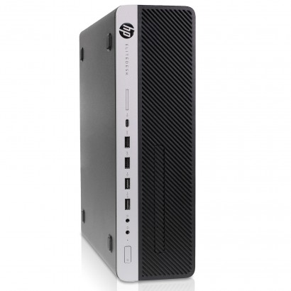 PC Computer Ricondizionato HP EliteDesk 800 G4 SFF Intel i5-8400 Ram 8GB DDR4 SSD 240GB Windows 8 COA