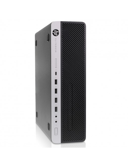 PC Computer Ricondizionato HP EliteDesk 800 G4 SFF Intel i5-8400 Ram 8GB DDR4 SSD 240GB Windows 8 COA