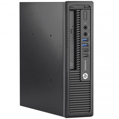 HP EliteDesk 800 G1 USDT PC Computer Intel i5-4570S Ram 16GB SSD 240GB DVD-ROM (Ricondizionato...