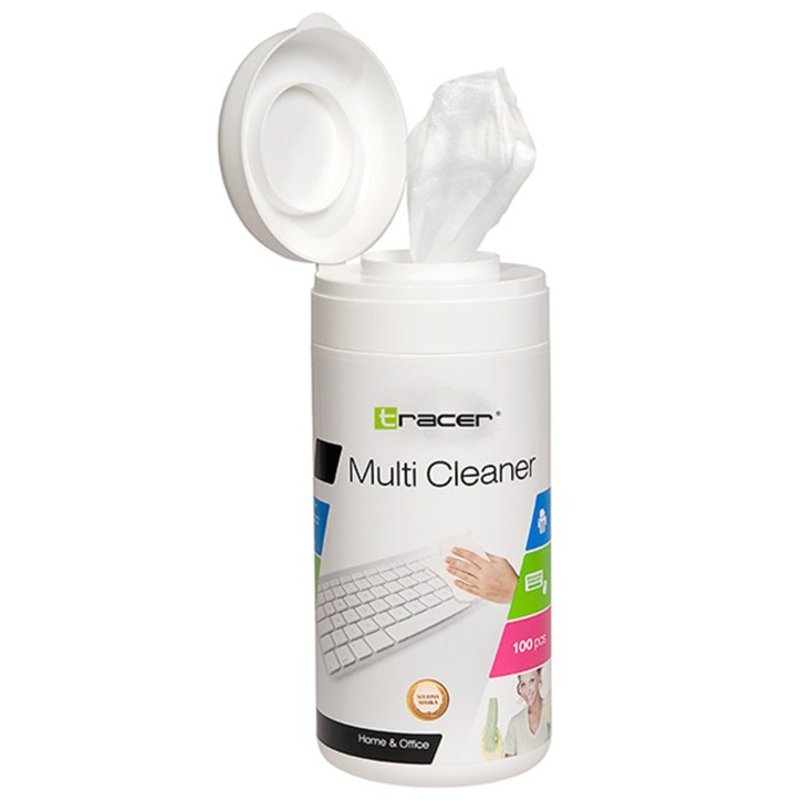 KTM42098 Salviettine Per Pulizia Tastiera Mouse Multi Utilizzo 100 pezzi TRACER KTM42098 KTM42098 Salviettine Per Pulizia Tastiera Mouse Multi Utilizzo 100 pezzi TRACER KTM42098