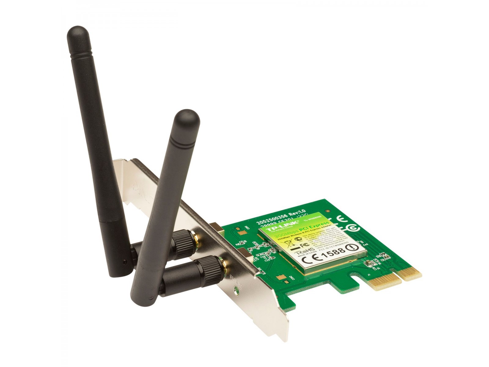 TL-WN881ND Scheda Di Rete Wireless TP-Link TL-WN881ND 300Mbps PCI-Express x1 + Staffa Low Profile TL-WN881ND Scheda Di Rete Wireless TP-Link TL-WN881ND 300Mbps PCI-Express x1 + Staffa Low Profile