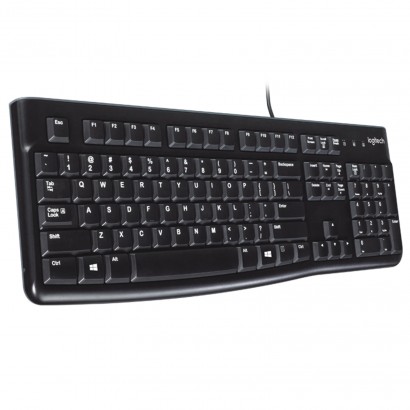 Tastiera USB Logitech K120 Nera Layout Italiano