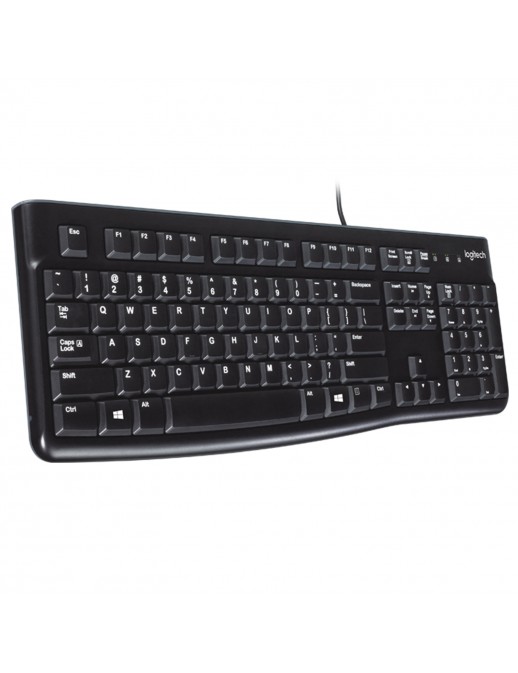 Tastiera USB Logitech K120 Nera Layout Italiano