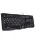 920-002517 Tastiera USB Logitech K120 Nera Layout Italiano