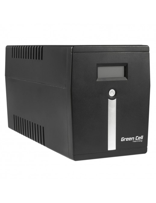 UPS04 Greencell UPS Gruppo Di Continuità 1500VA 4 Schuko UPS04